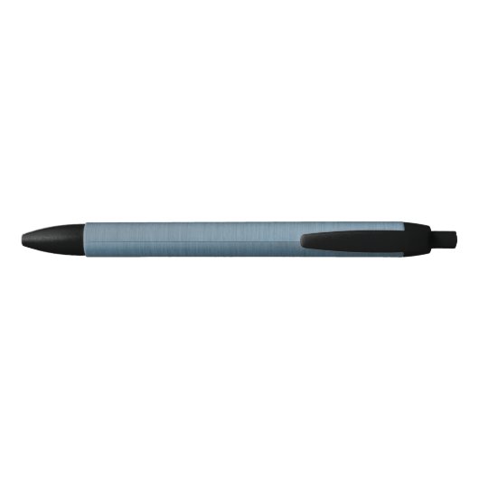 Stylo Affaires Monogramme Personnalisé Bleu Modern (Dos)
