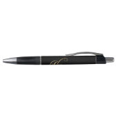 Stylo Agent de signature publique notaire Gold & Black (Haut)
