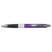 Stylo Ajouter Logo Simple Moderne Purple Élégant Nom Tit (Dos)
