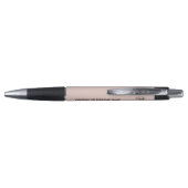 Stylo Ajouter un logo et du texte l Promotionnels Blush (Dos)