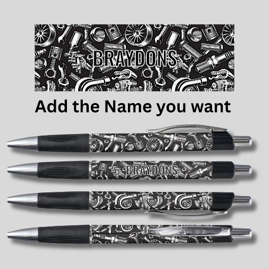 Stylo Ajouter un nom, Pièces de voiture automatiques, Mé