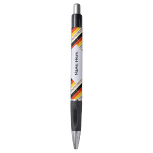 Stylo Allemagne et Drapeau Allemand Personnalisé en Carr