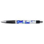 Stylo amusant avec perroquets bleus (Devant)