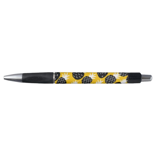 Stylo Ananas noir (Devant)