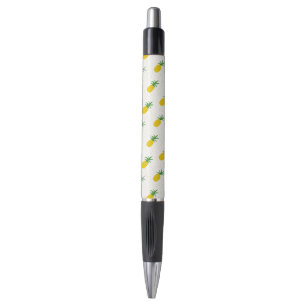 Stylo Ananas tropicaux d'or