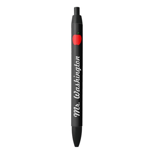 Stylo Apple de l'enseignant de tableau noir (devant Vertical)