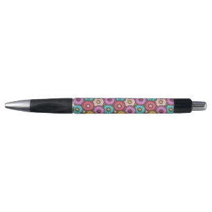 Stylo Aquarelle colorée beignets avec Motif d'arrosage