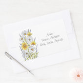 Stylo Aquarelle & étiquettes de bouquet Daisy d'en (Enveloppe)