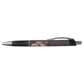 Stylo Aquarelle Fleurs de chute-violet (Haut)