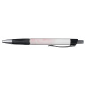 Stylo Aquarelle Peony rose clair Mariage Monogramme (Bas)