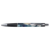 Stylo Aquarelle Splash Marine or (Dos)
