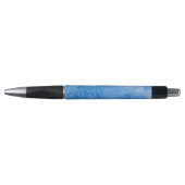 Stylo Arrière - plan bleu d'aquarelle (Devant)