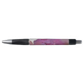 Stylo Arrière - plan pourpre d'aquarelle (Devant)