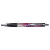 Stylo Arrière - plan pourpre d'aquarelle (Dos)