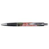 Stylo Art botanique romantique Rose Imprimer (Dos)