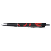 Stylo Art contemporain Rouge / Noir (Bas)