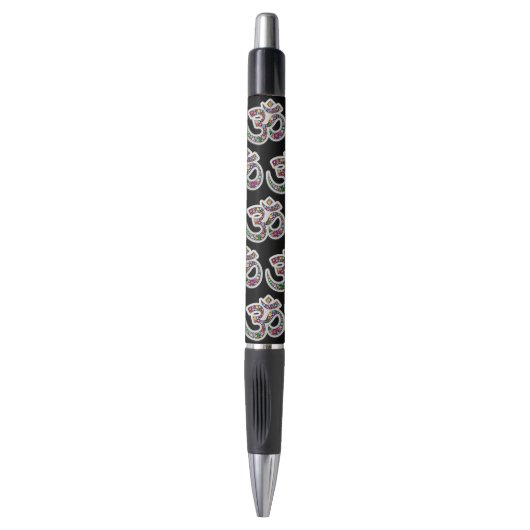Stylo Art du symbole floral Namaste (Devant (Vertical))