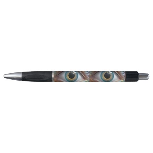 Stylo Art Fractal Blue Eyeball, (Devant)