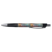 Stylo Art Fractal Blue Eyeball, (Bas)