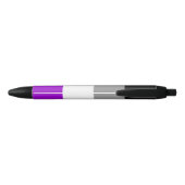 Stylo asexuel de drapeau (Dos)