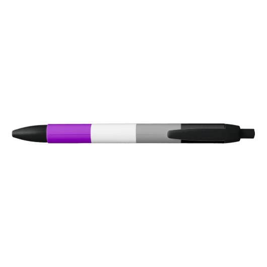 Stylo asexuel de drapeau (Dos)