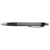 Stylo Aspect en acier diamanté noir à gris (Bas)