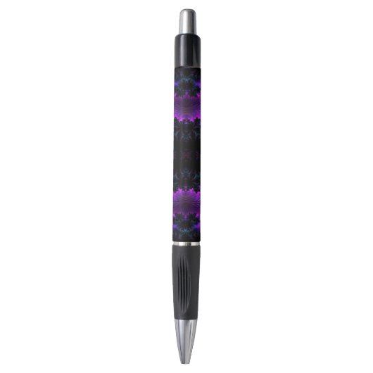 Stylo Aurora Borealis à minuit Fractal Abstrait (Devant (Vertical))