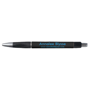 Stylo Auteur promotionnel Black and Aqua