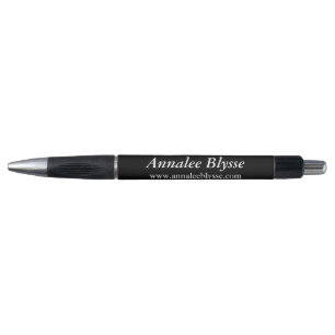 Stylo Auteur promotionnel noir et blanc
