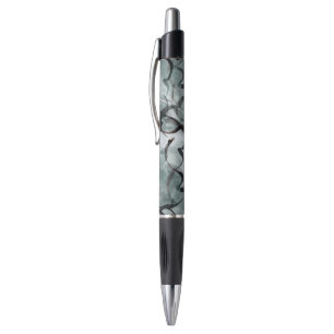 Stylo avant-garde d'art grise, peinture de main noire