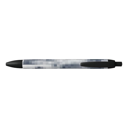 Stylo avec conception nuageuse Pixellée (Dos)