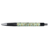 Stylo Avocats verts et feuilles (Devant)