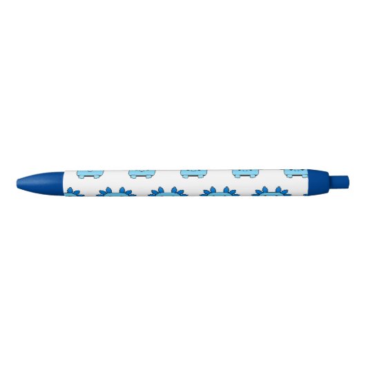 Stylo Axolotl bleu mignon (Devant)