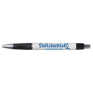Stylo Baignade Retour poitrine Texte typographique libre