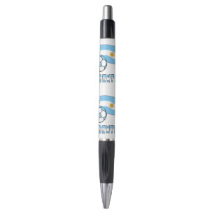 Stylo Bal de football argentin et drapeau