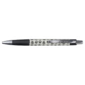 Stylo Balles noires, Paws de chien, Paws de chat, Plan (Dos)