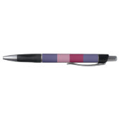 Stylo Bandes de couleurs violettes (Bas)