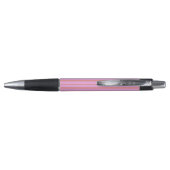 Stylo Bandes géométriques roses (Dos)