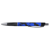Stylo Bateaux noirs en vol bleu (Bas)