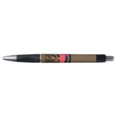 Stylo Beau flamant en cercles (Devant)
