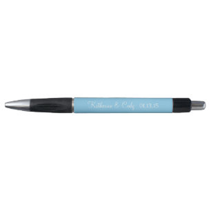 Stylo Bébé Bleu Faveurs de mariage personnalisées