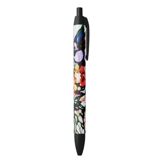 Stylo bic noir Le sceau d'Héra 2 (Bas (Vertical))