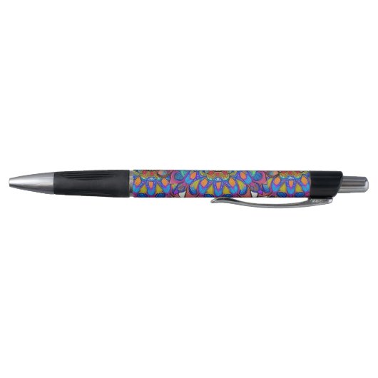 Stylo Bijou bleu Mandala (Bas)