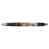 STYLO BIKINI PETITE FILLE GRANDE COUPE D'ENCRE (Devant)