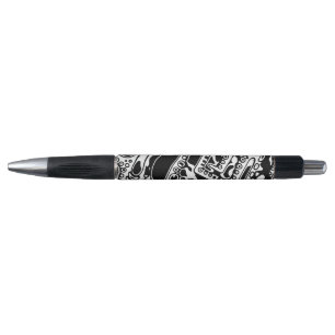 Stylo Black and White Geometric Art 25