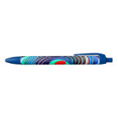 Stylo Bleu Art des points chauds rouges (Haut)
