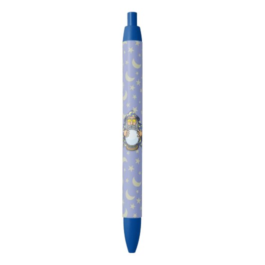 Stylo Bleu Assistant avec Ball Old Assistant avec cape bleue (devant Vertical)