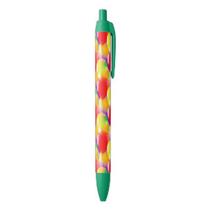Stylo Bleu Ballons colorés - Bonne fête
