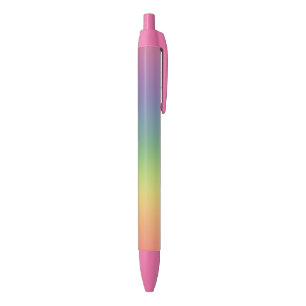 Stylo Bleu Beau Rose Rouge Orange Jaune Bleu Violet Vert