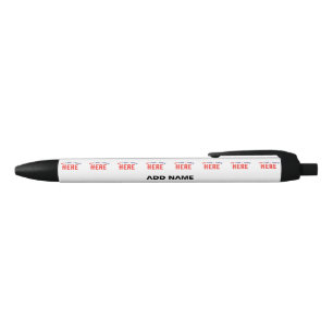 STYLO BLEU BLANC PERSONNALISABLE MODERNE DE MARQUE VÉRIFIÉ ST